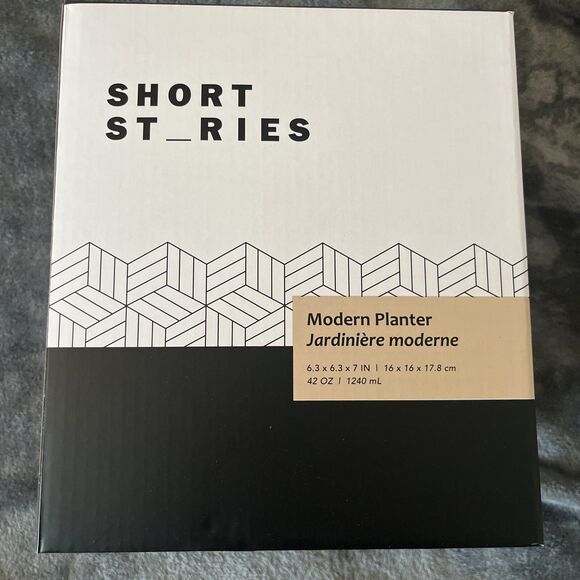 NEW In BOX Short Stories Led Indoor Planter Modern LED Indoor Planter - Picture 2 of 8